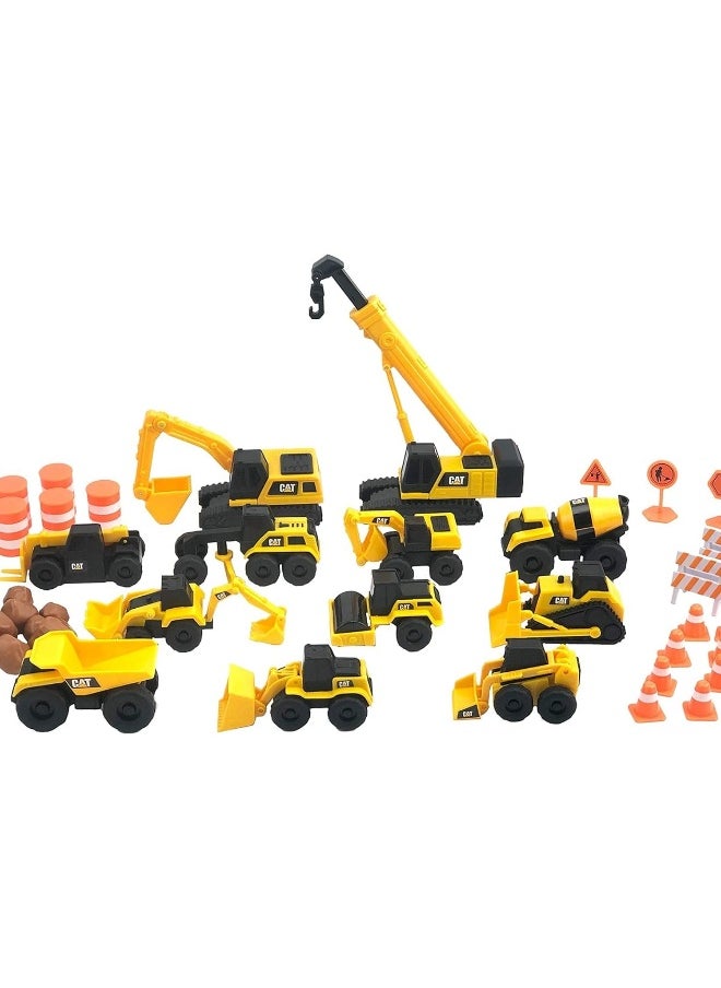 CAT Construction Little Machines Mega Set (40 Pieces)
