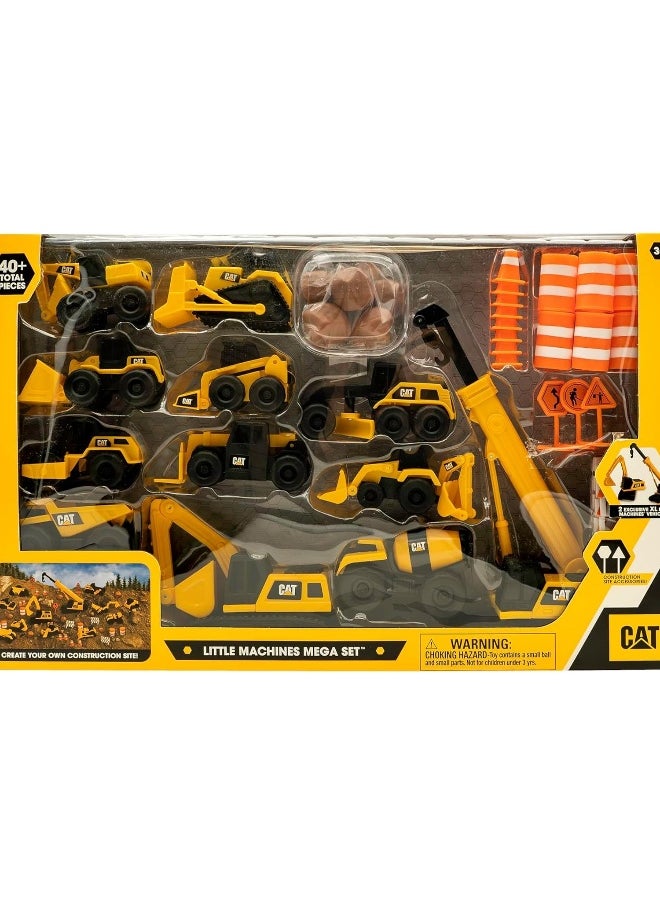CAT Construction Little Machines Mega Set (40 Pieces)