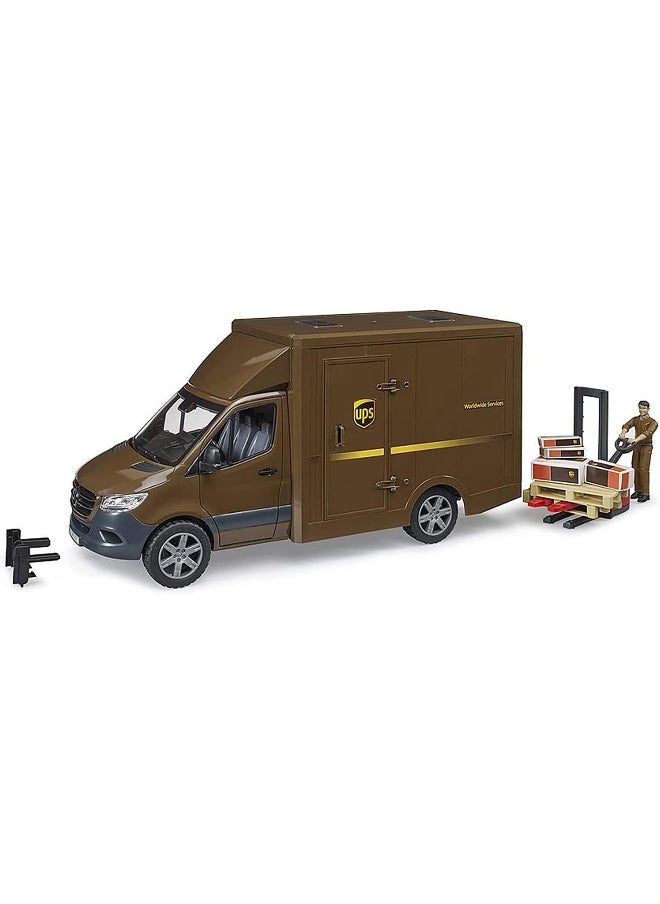 Bruder Mercedes Benz Sprinter UPS Truck with Driver Playset (1:16)