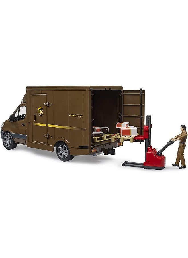Bruder Mercedes Benz Sprinter UPS Truck with Driver Playset (1:16)