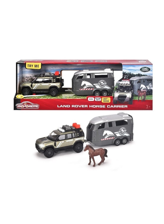 Majorette Land Rover Horse Carrier Set (25 x 7 x 6 cm)