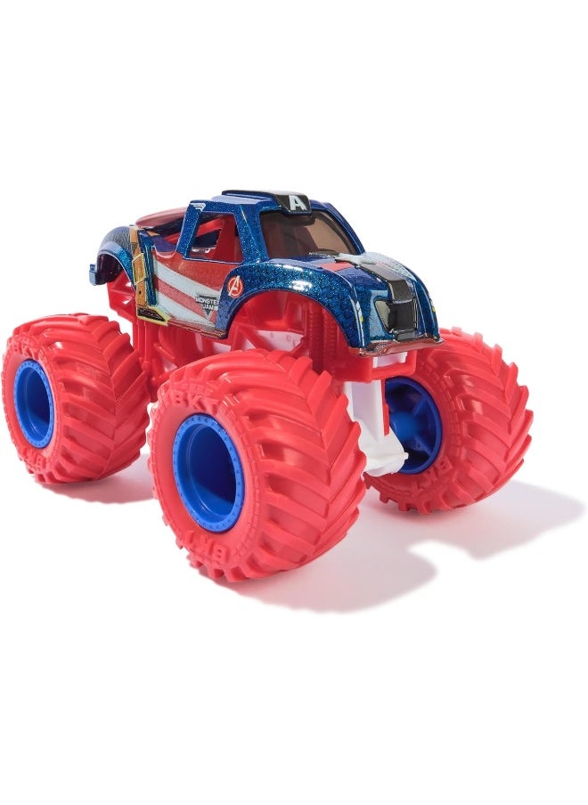 Monster Jam Marvel Heroes Die-Cast Vehicles (1:64, Pack of 5)
