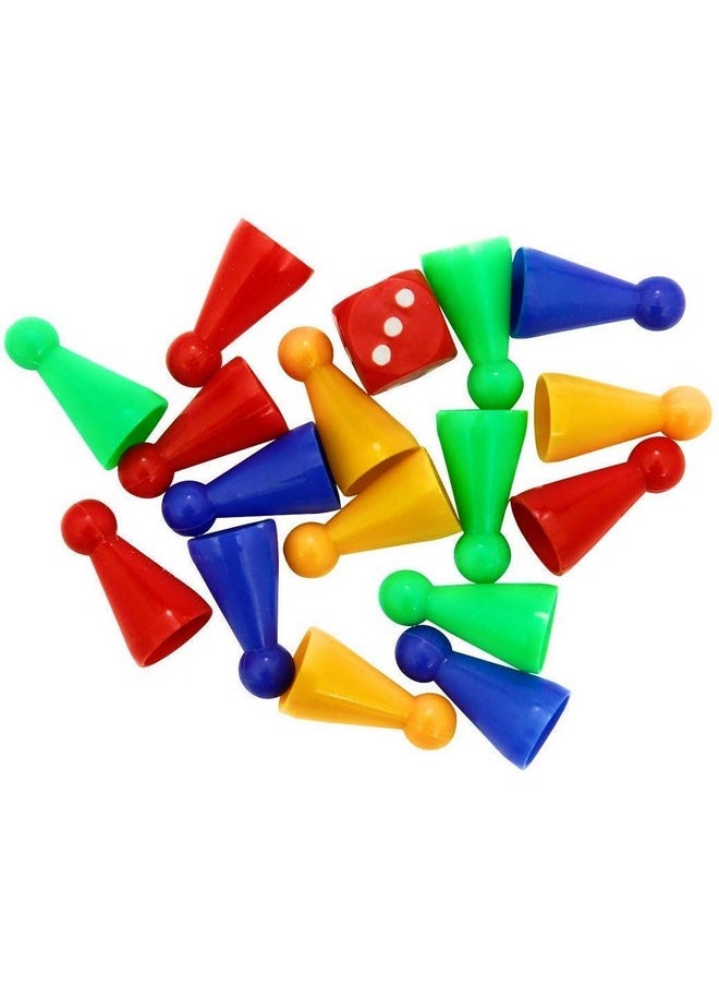 VOLATILITY Wooden Board 12-12 Ludo Snakes & Ladders (Ludo with Coins and dice)