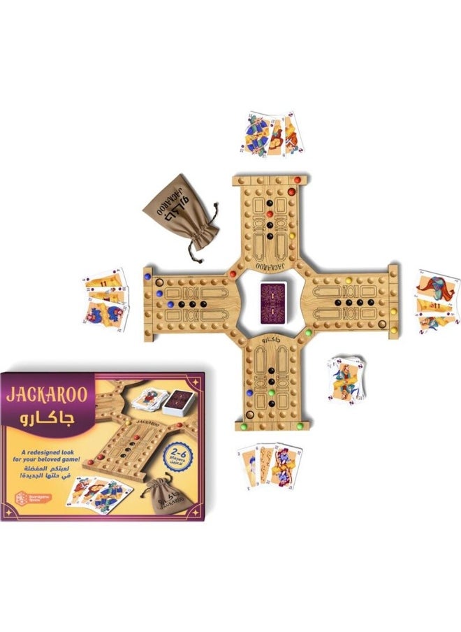Jackaroo Board Game for 2-6 Players
