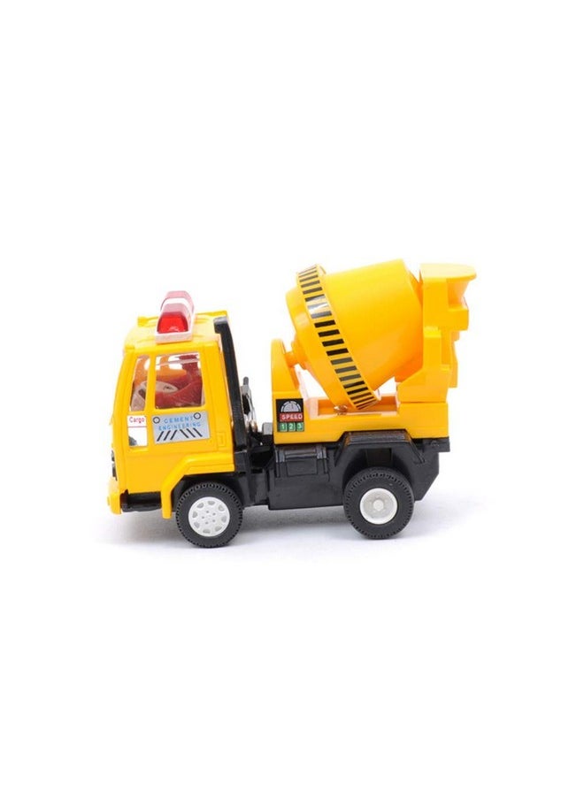 Centy Toys Plastic Pull Back Concrete Mixer, Number Of Pieces: 1, Yellow - Kids