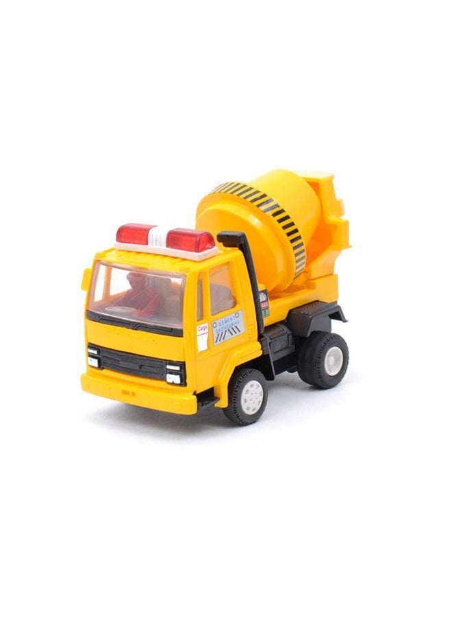 Centy Toys Plastic Pull Back Concrete Mixer, Number Of Pieces: 1, Yellow - Kids