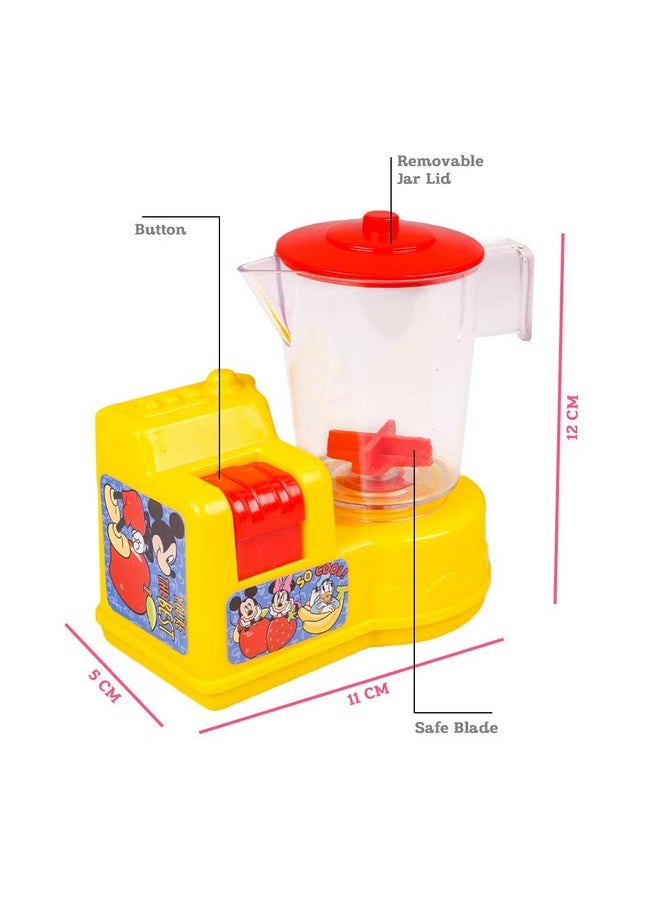 Ratna's Disney Mickey & Friends Themed Toy Mixer | Real Operating Plastic Kitchen Toy Mixer for Kids