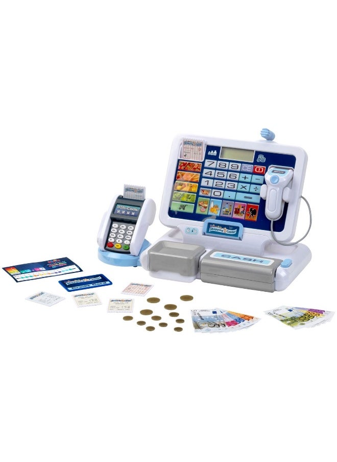 Klein Toys Tablet and Cash Register Station with Electronic Functions Playset