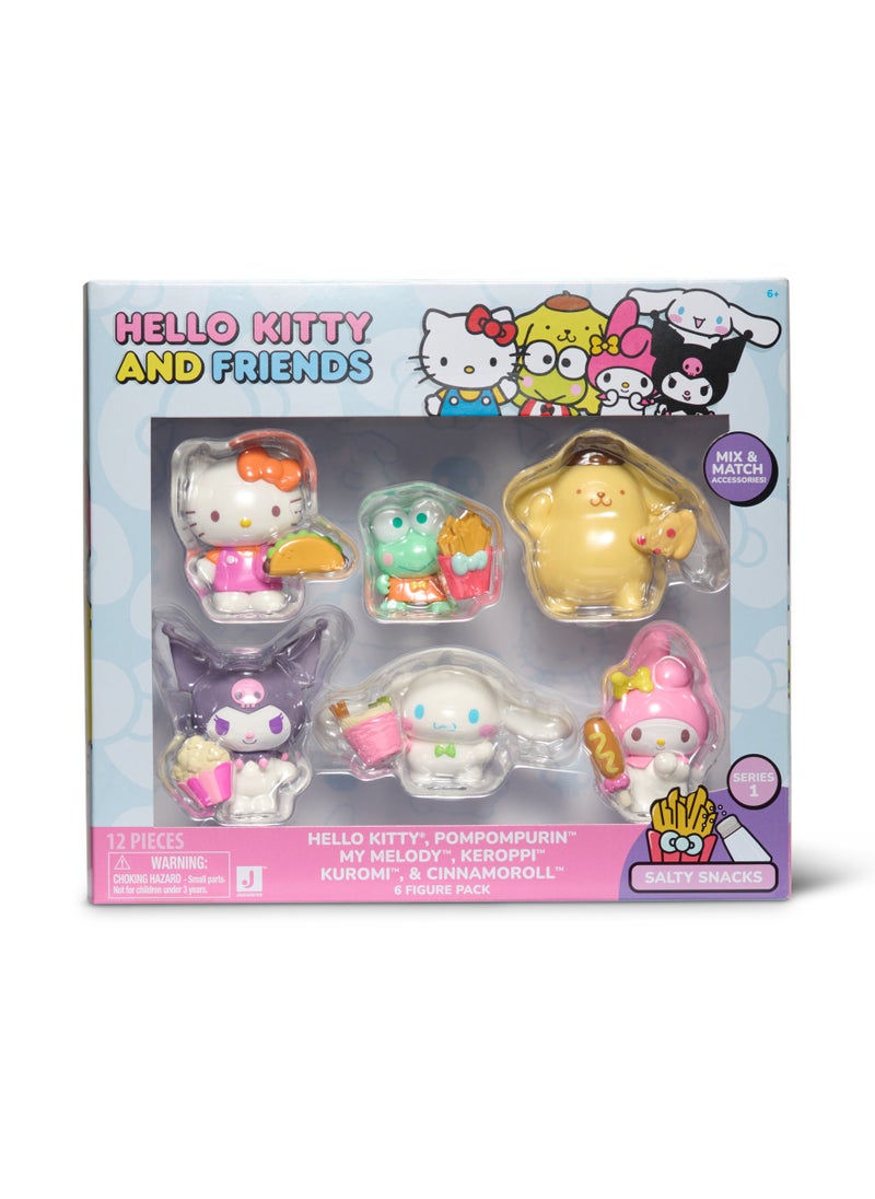 Hello Kitty - 6-Figure Pack (Sweet & Salty) W1