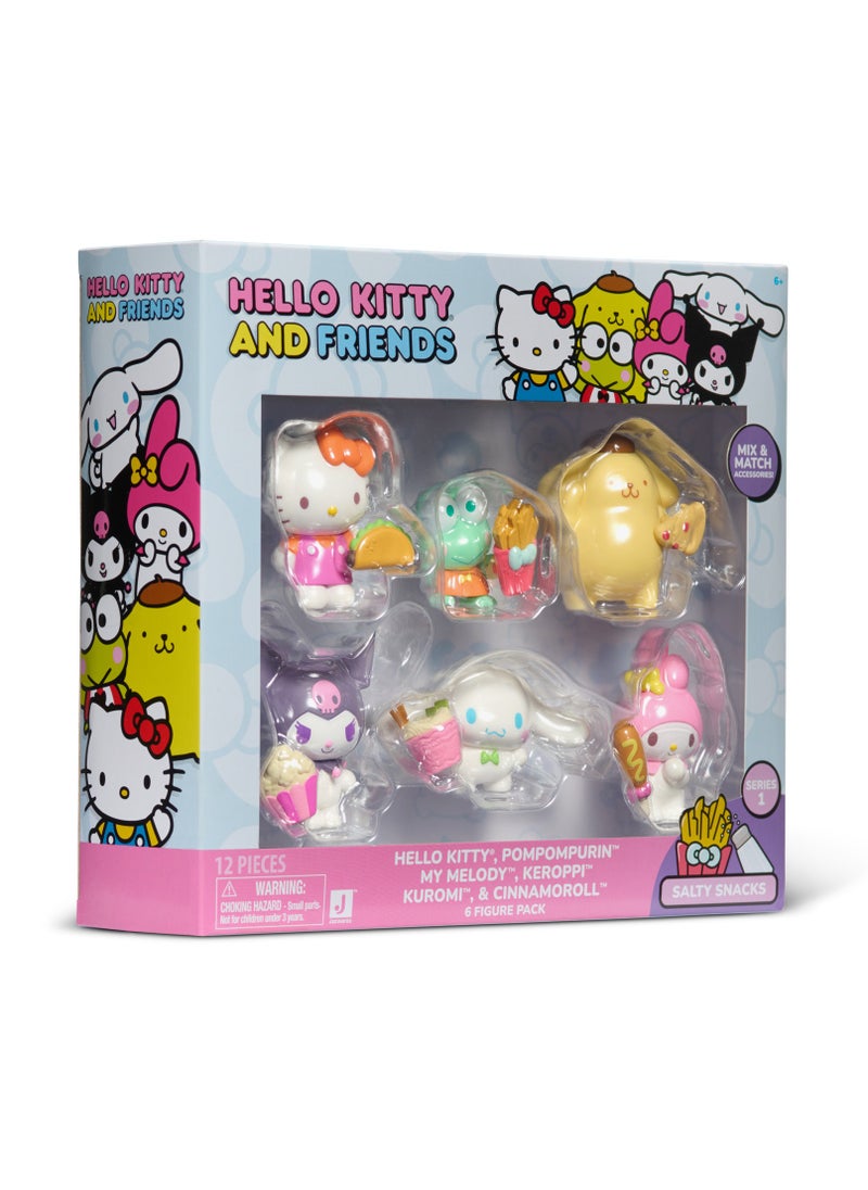 Hello Kitty - 6-Figure Pack (Sweet & Salty) W1