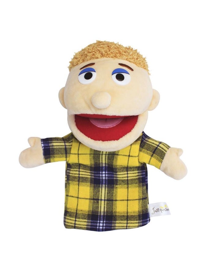 6 Pcs Family Children's Puzzle Plush Toy Doll Kindergarten Storytelling Hand Puppet