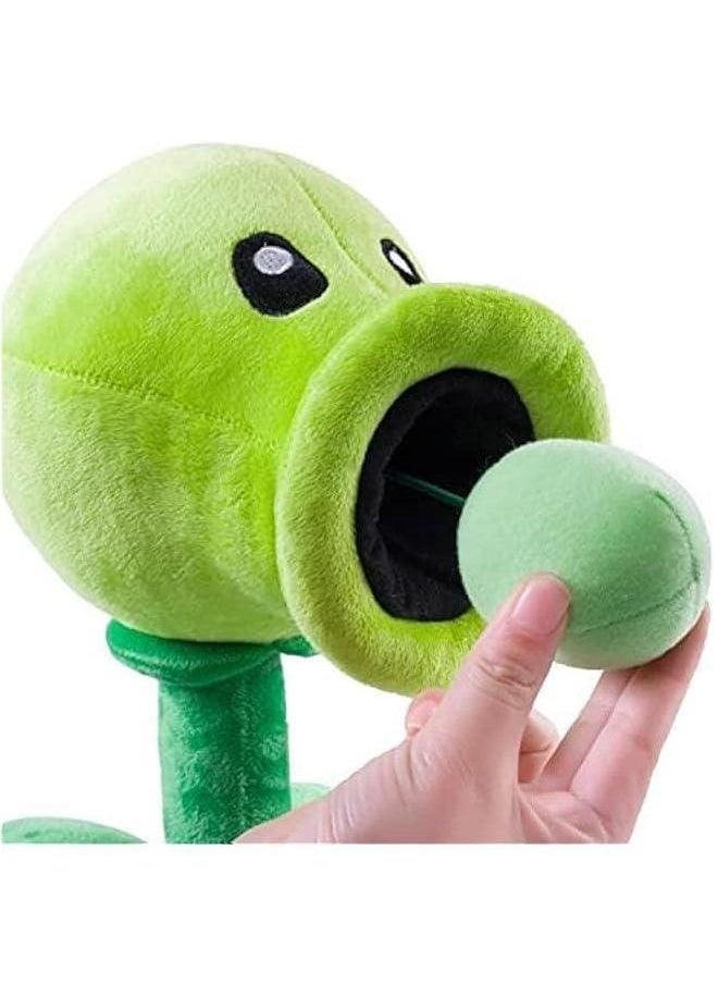 8 Plants and Peashooter Zombies Plush Toys PVZ 1 2 Stuffed Soft Doll Ball Pea Toy New
