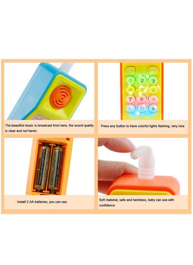 Light And Sound Cordless Musical Phone Toy For Kids