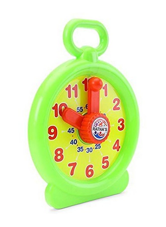 Ratna's TIK Clock for Kids. Teach Your Kid Timing, Let Them Learn Seconds, Minutes and Hours,Multicolor