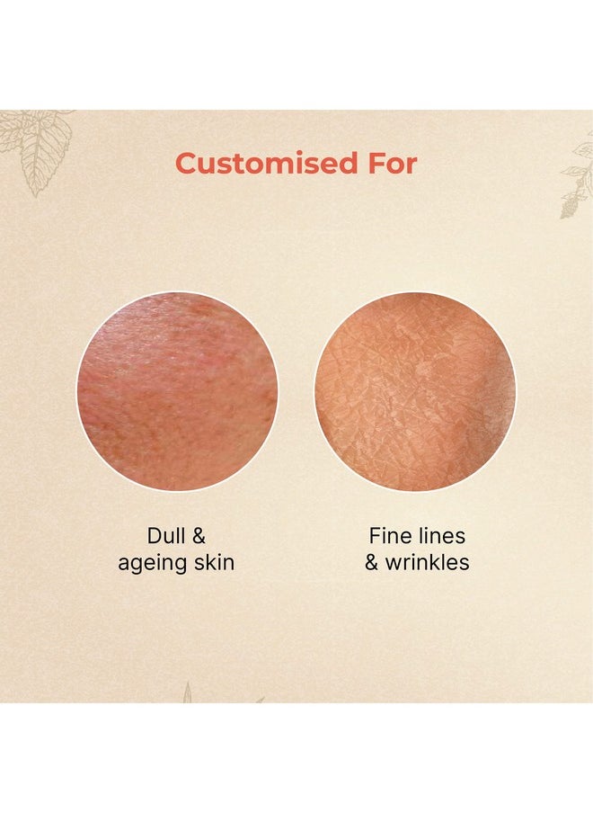Customised Ayurvedic Face Oil | Vita Face Oil For Ageing Skin | With Moringa + Shallaki + Sahachar | For Skin Tightening | For Pore Tightening | 10Ml