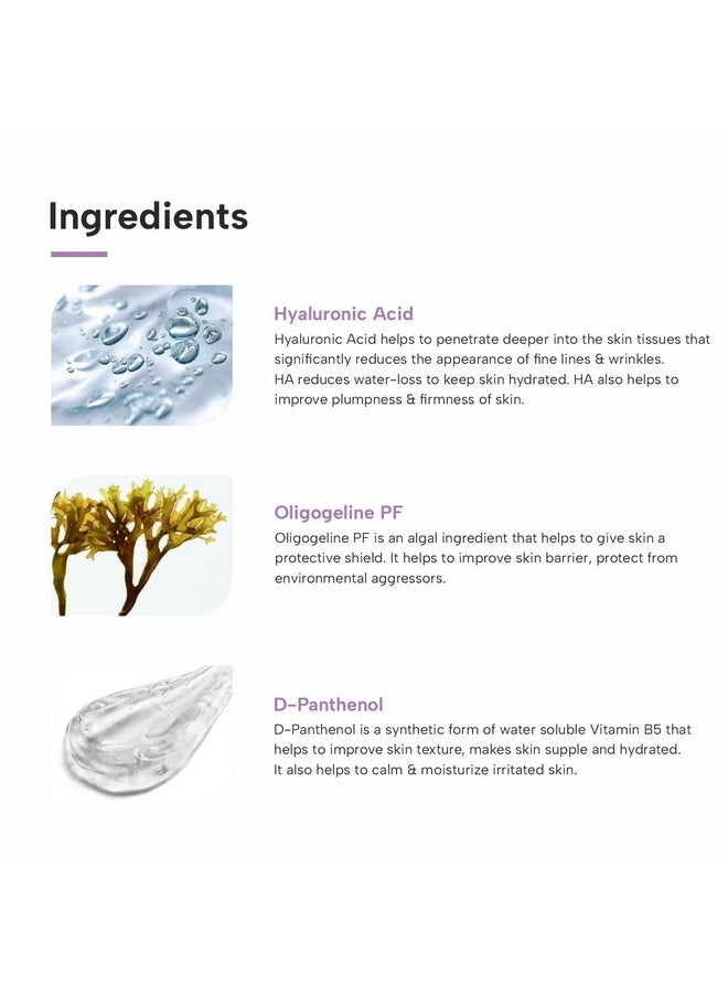 Hyaluronic Acid 2% Serum | For Intense Hydration, Glowing Skin | Specially For Dry Skin | For Both Men & Women | 18Ml