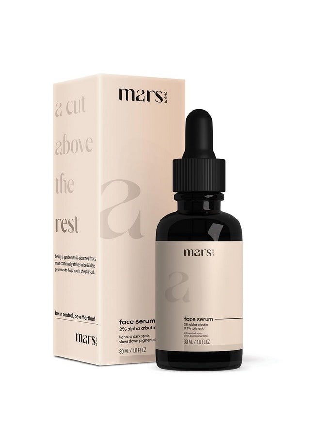 2% Alpha Arbutin & 0.3% Kojic Acid Serum | Dark Spot Remover With Hyaluronic Acid - Targets Blemishes, Acne Marks, And Tanning - 30Ml | Suitable For All Skin Types
