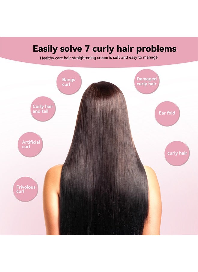 3-Second Treatment for Smooth, Nourishing Hair - (150ml) 2023 New Straightening Cream with Comb, Effective in Just 3 Seconds for Dry Hair