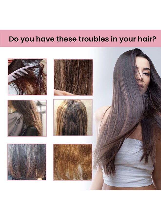 3-Second Treatment for Smooth, Nourishing Hair - (150ml) 2023 New Straightening Cream with Comb, Effective in Just 3 Seconds for Dry Hair