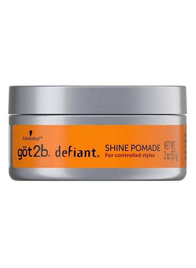 Got 2B Defiant Shine Pomade 2 Ounce (Pack of 6)