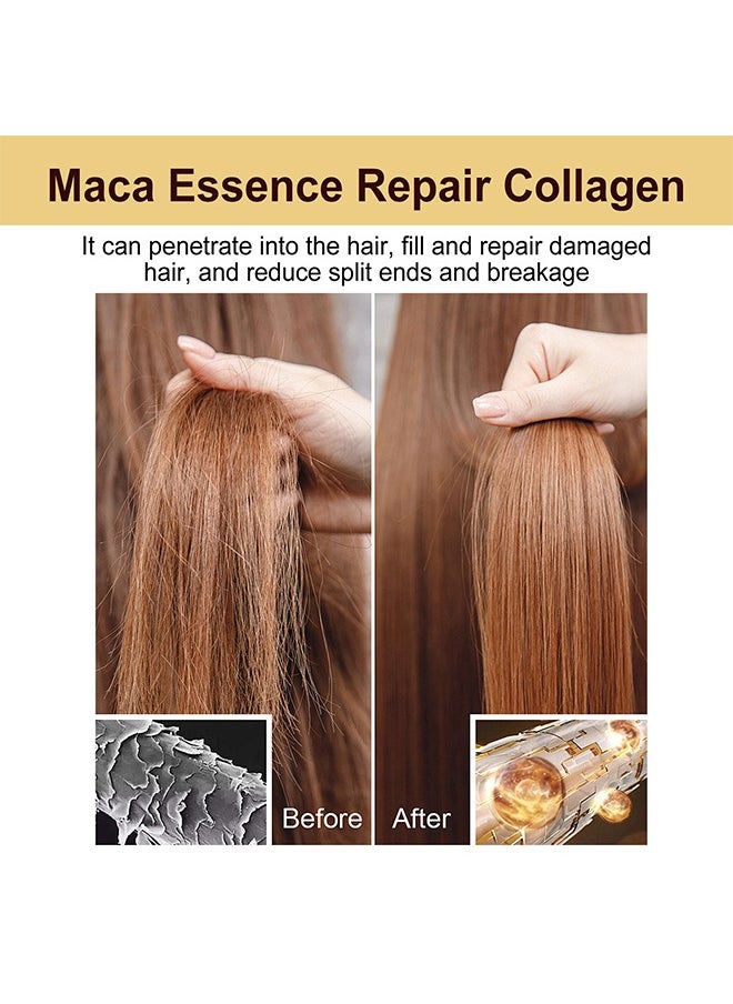 Collagen Hair Oil - For Dry Damaged Hair,Collagen Hair Care Essential Oil Repair split ends, Improve Hair quality, Moisturize and Smooth Hair Essence,50ml