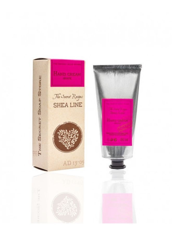 Soap&Friends Grape Hand Cream 80ml – Award-Winning Moisturizer with 20% Organic Shea Butter – Best Beauty Buys 2016