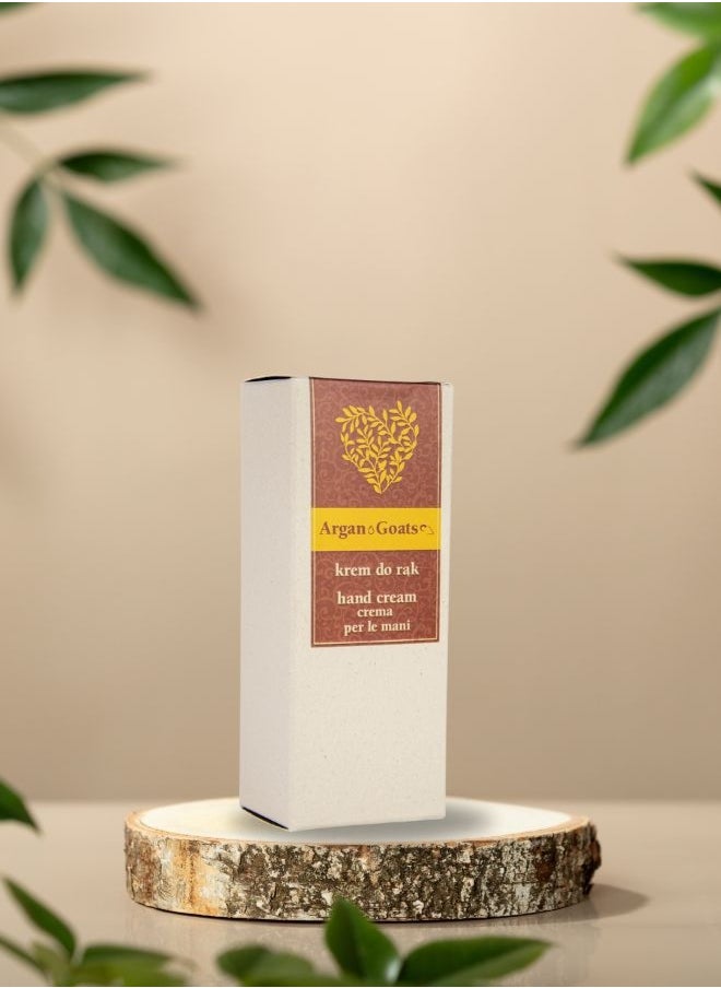 Soap&Friends Argan & Goat Milk Hand Cream 80ml – Nourishing Shea Butter Moisturizer for Dry Hands – Natural, Organic & Cruelty-Free Skincare