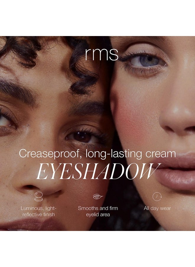 RMS Beauty Eyelights Cream Eyeshadow - Metallic Eyeshadow, Clean Eyeshadow Makeup, GMP Certified Cruelty Free Makeup, Clean Beauty Eye Shadow