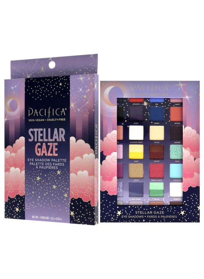 Pacifica, Eye Shadow Palette Stellar Gaze, 0.78 Ounce