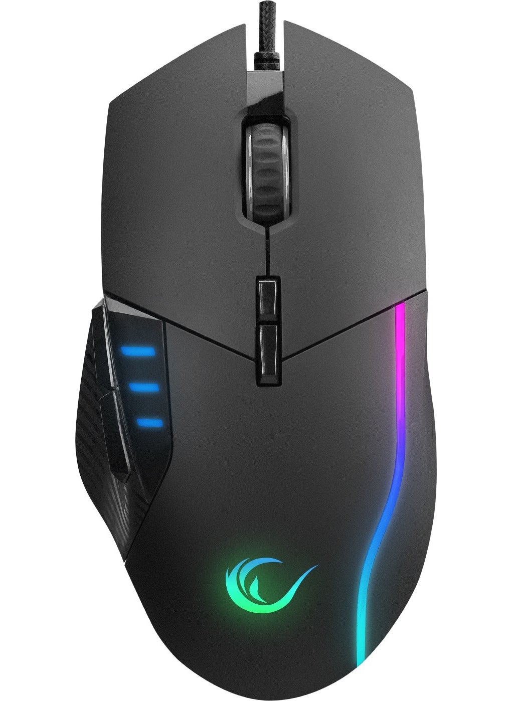 SMx-R83 x-Force USB Black 10000 Dpi RGB Illuminated Gaming Mouse