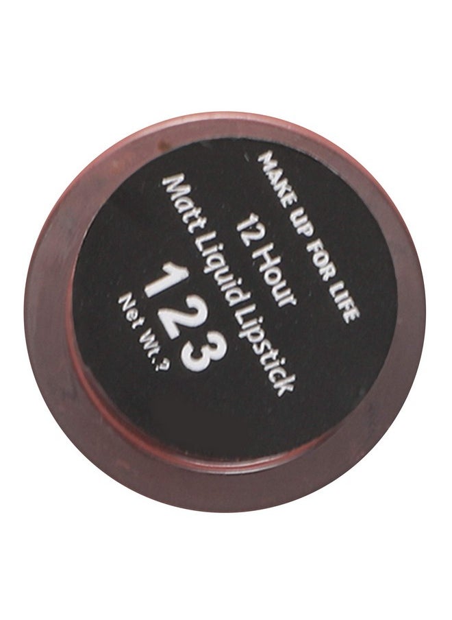 12 Hr Liquid Lip Gloss-123, Baby Pink, 5 G