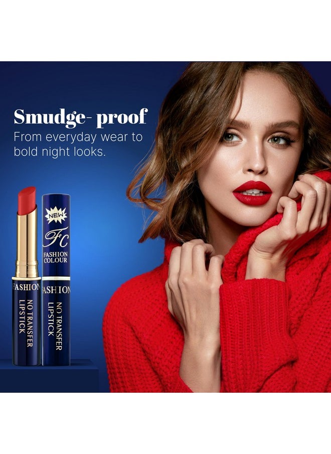 Fashion Colour Lip Super Stay | Non Transferable Lipstick Waterproof | Lipsticks For Women Waterproof | 12-Hour Stay | Matte Finish | Long-Lasting | Highly Pigmented | Bold Colours Shade-36 (Royal Violet )