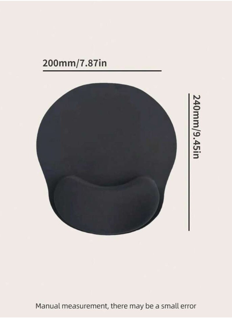 Computer palm pad mouse pad with lightweight non-slip kickstand
