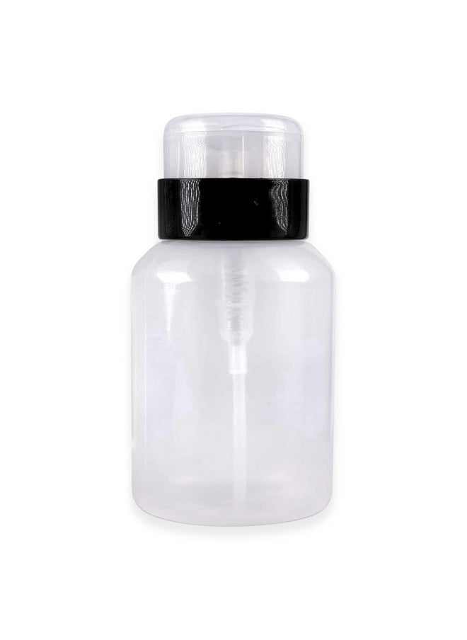 Professional Empty Plastic Refillable Lockable Dispensing Storage Press Pumping Bottle With Twist Lock Flip Cap White 100Ml Pack Of 1