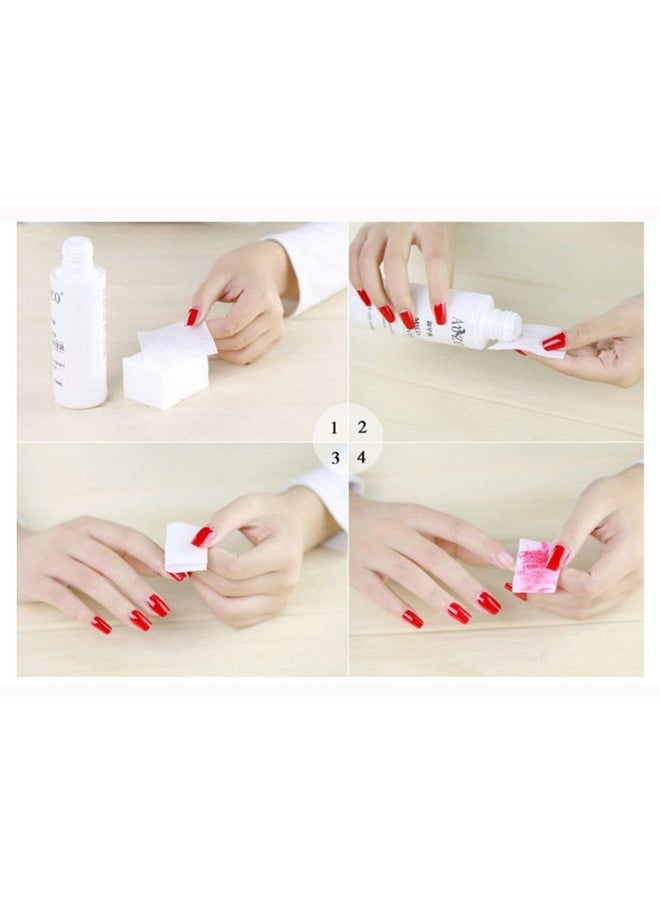 600 Pieces Nail Wipes Remover Lint Free Wipes Gel Polish Removal Cotton Pad Nail Art Cleaner Napkins For Women And Girls Daily Use