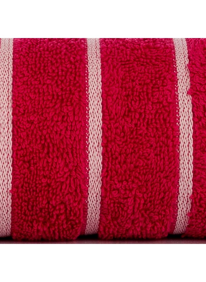 Casa Copenhagen - Egyptian Cotton Estatic 4 Pcs Face Towel (30 X 30cm) Colour : Pink
