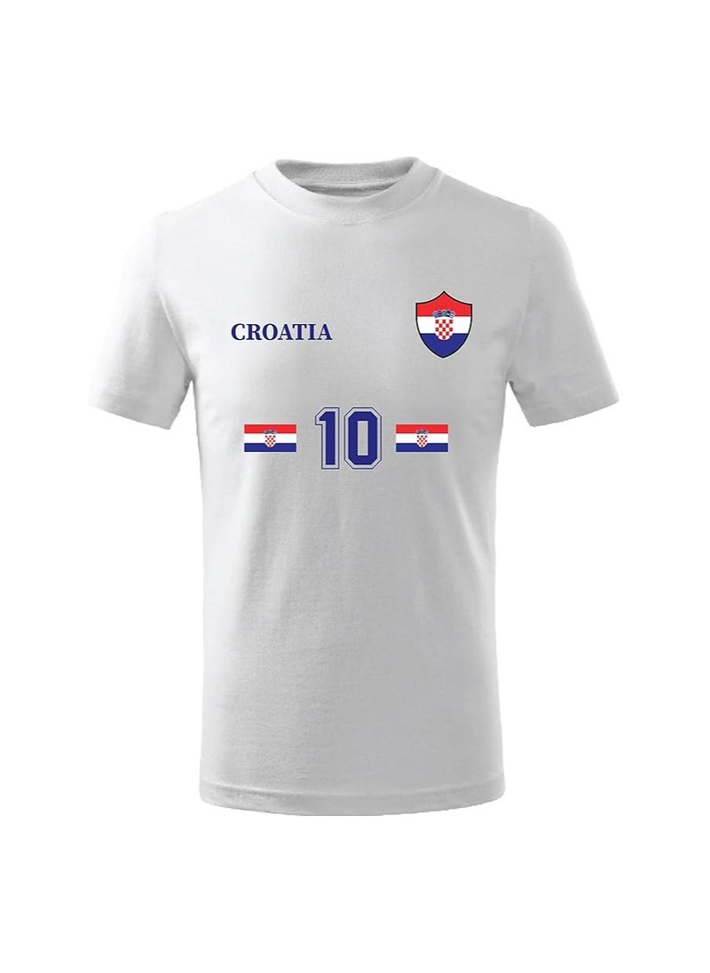 Croatia Football Fans Printed T-Shirts Supporting Football Players Jersey Tshirts For Men|Women|Kids To Win The Cup