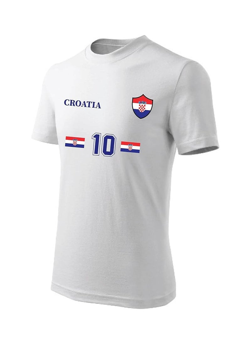 Croatia Football Fans Printed T-Shirts Supporting Football Players Jersey Tshirts For Men|Women|Kids To Win The Cup