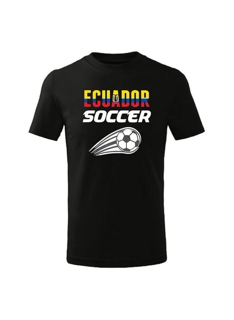 Ecuador Football Fans Printed Tshirts Supporting The Football Jersey TShirts For Men|Women|Kids To Win The Cup