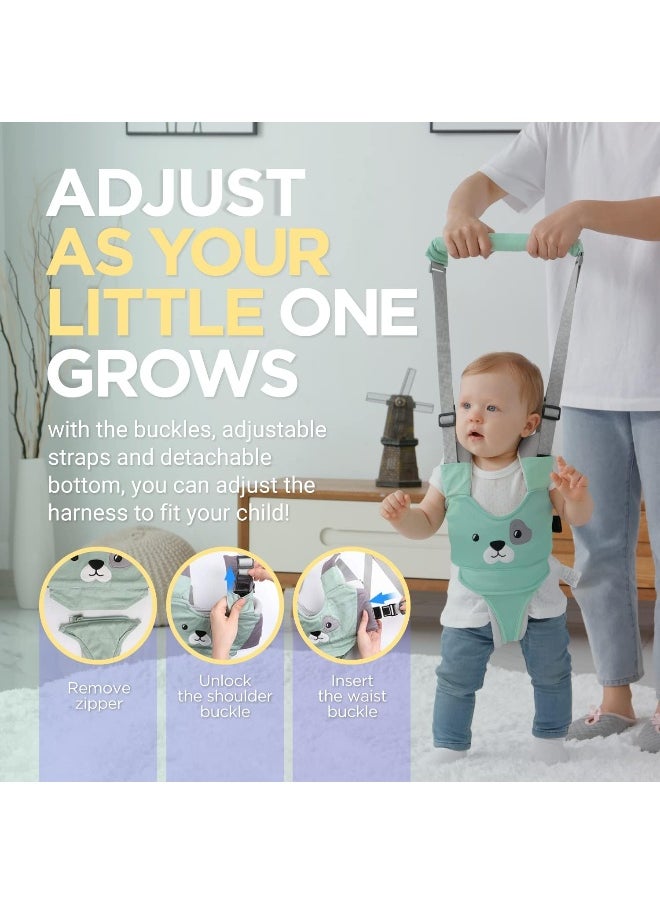 Baby Walking Harness - Handheld Kids Walker Helper - Toddler Infant Walker Harness Assistant Belt - Child Baby Walk Learning Help Support Assist Trainer Tool