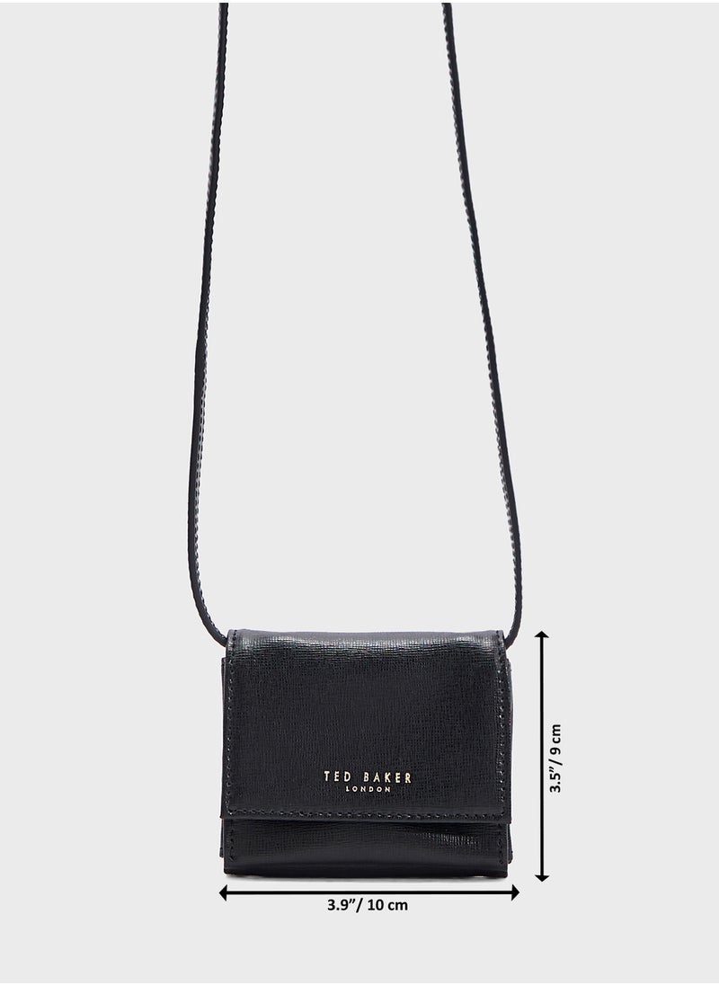 TAMZIEE Travel Novelty Mini Crossbody Card Holder