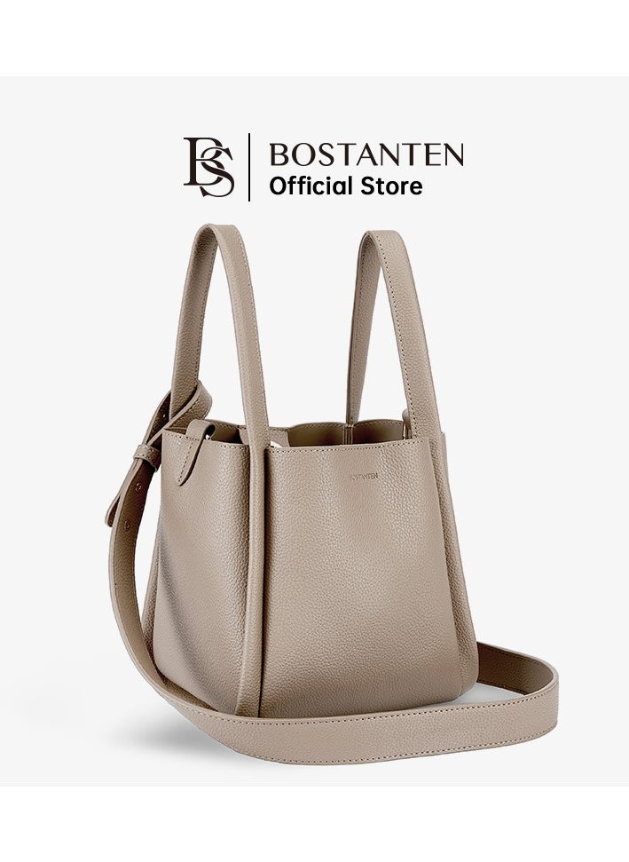 Bostanten Ilona Ladies Shoulder Bag - Clay