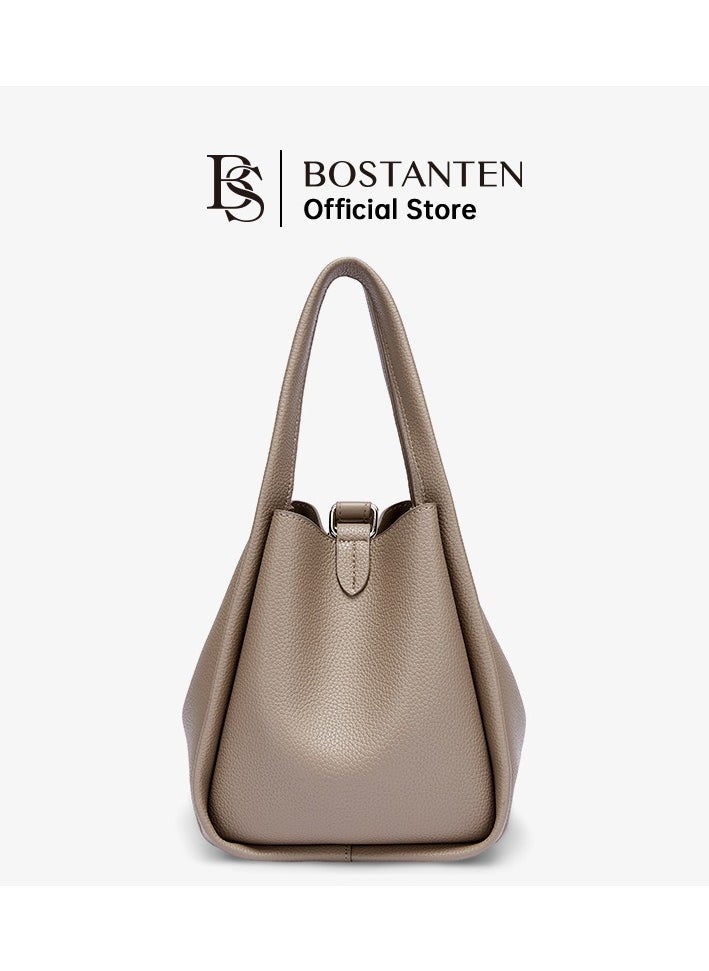 Bostanten Ilona Ladies Shoulder Bag - Clay
