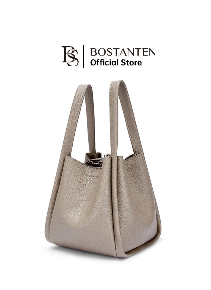 Bostanten Ilona Ladies Shoulder Bag - Clay