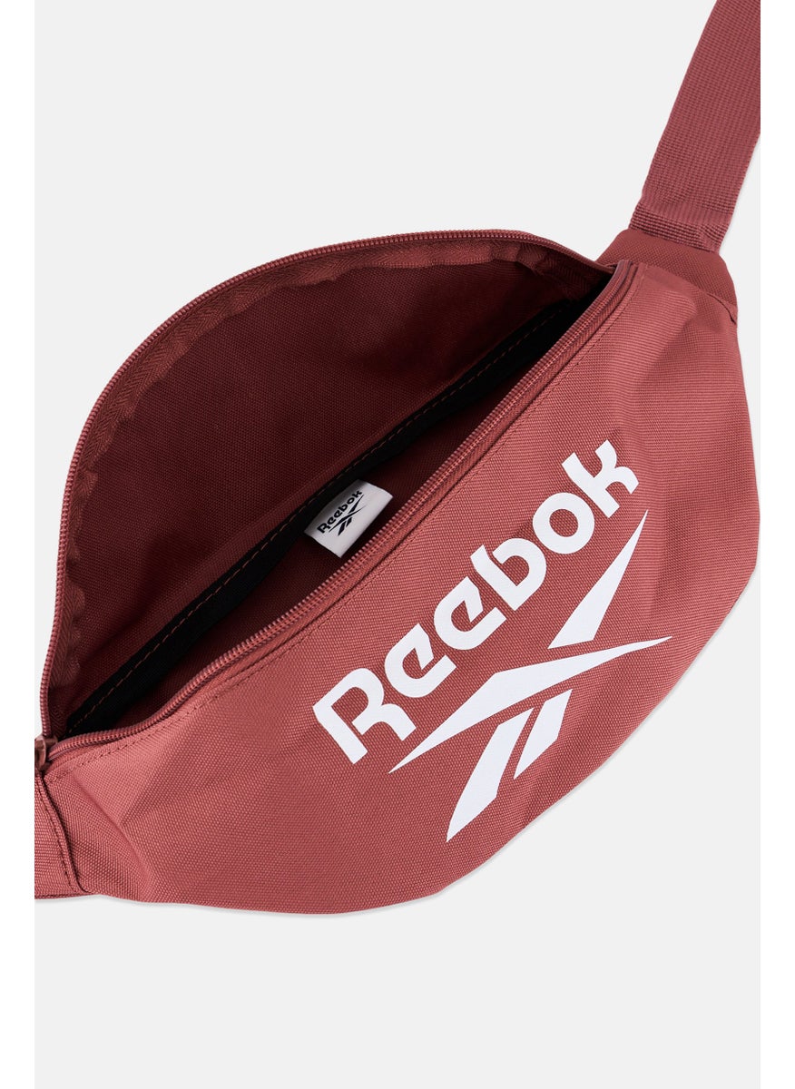 Women Brand Logo Fanny Pack, Dark Peach