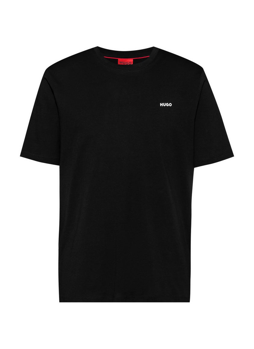 Cotton-jersey T-shirt with logo print