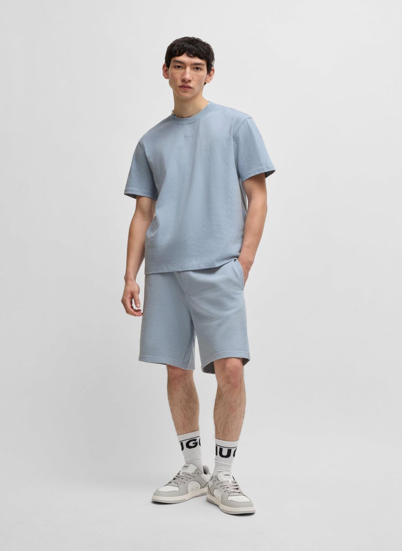 Relaxed-fit T-shirt in cotton with logo print