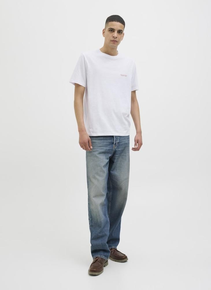 Jorcanggu Slub Element Back T-Shirt