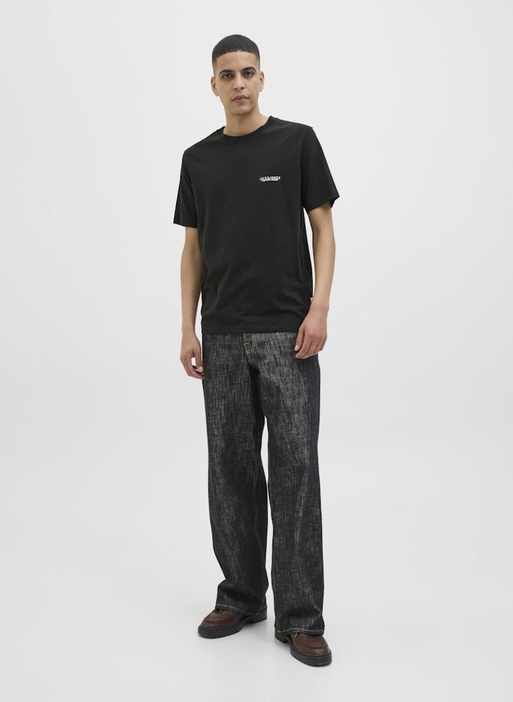 Jorcanggu Slub Element Back T-Shirt