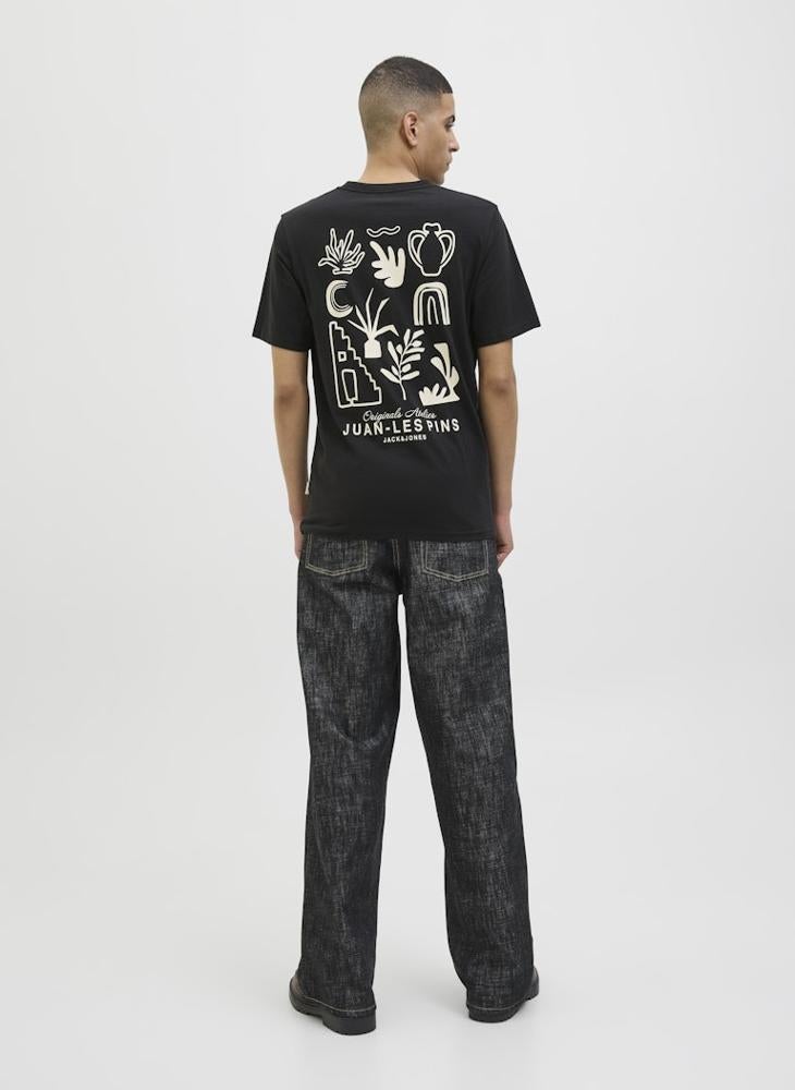 Jorcanggu Slub Element Back T-Shirt